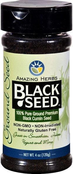 Black Seed Black Cumin Seed - Ground - 4 oz