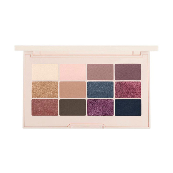 Jouer Spring Time in Paris - Eyeshadow Palette - 12 Matte, Metallic & Satin Shades - Crease Resistant Formula - Dermatologist Tested - Cruelty, Gluten, Paraben & Talc Free