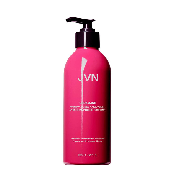 JVN Undamage Strengthening Conditioner, Reparative Conditioner for Dry Hair, Smooths Strands and Repairs Hair, Sulfate Free (10 Fl Oz)