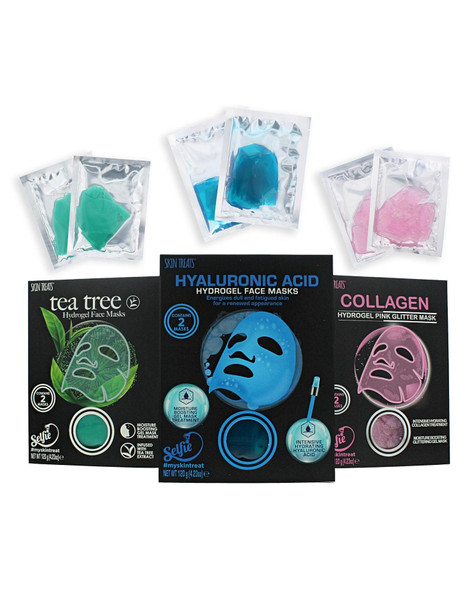 Skin Treats 6 Hydrating Hydrogel Face Masks