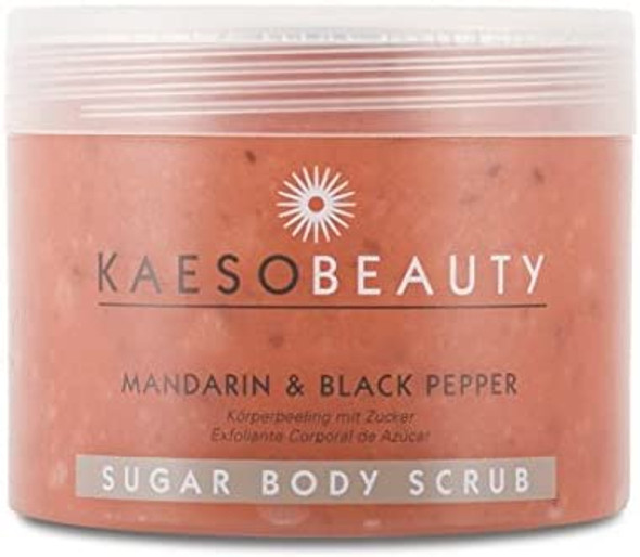 KAESO SALON SPA BODY SUGAR SCRUB - MANDARIN & BLACK PEPPER 450ml