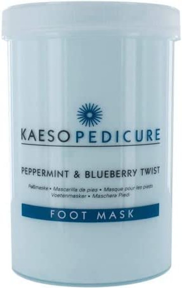 Kaeso Foot Mask, Peppermint and Blueberry Twist, 1200 ml by Kaeso