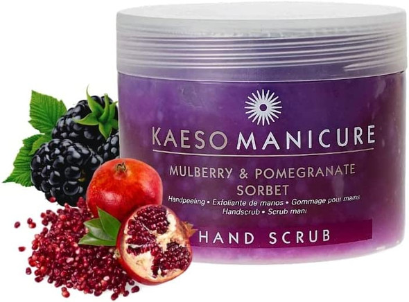 Kaeso Mulberry and Pomegranate Sorbet Hand Scrub 450 ml