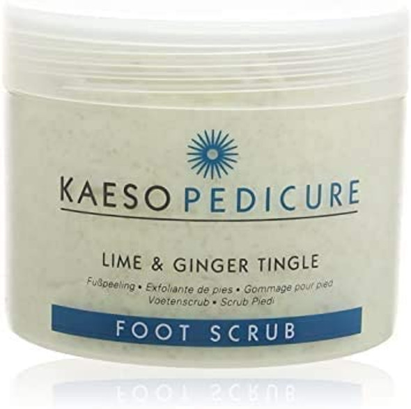 Kaeso Lime and Ginger Tingle Foot Scrub 450 ml by Kaeso