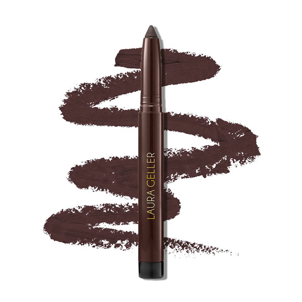 LAURA GELLER NEW YORK Kajal Longwear Kohl Eyeliner Pencil with Caffeine, Smooth & Blendable Makeup, Smoky Taupe Kohl