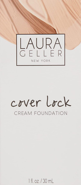 LAURA GELLER NEW YORK Cover Lock Cream Foundation, Sand