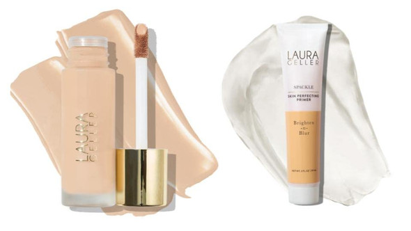 LAURA GELLER Double Take Liquid Foundation, Light - Medium to Full