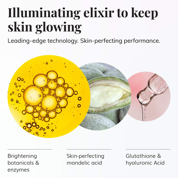 Le Mieux Illuminating Toner - Hyaluronic Acid & Witch Hazel Toner for Face, Facial Solution for Glowing Skin, Help Minimize Dark Spots & Uneven Tone, No Parabens or Sulfates (6 oz / 180 ml)