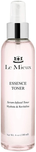 Le Mieux Essence Toner - Serum-Infused Moisturizing Facial Toner Spray with Peptides, Enzymes & Marine Algae, Hyaluronic Face Spray for Sensitive Skin (6 oz / 180 ml)