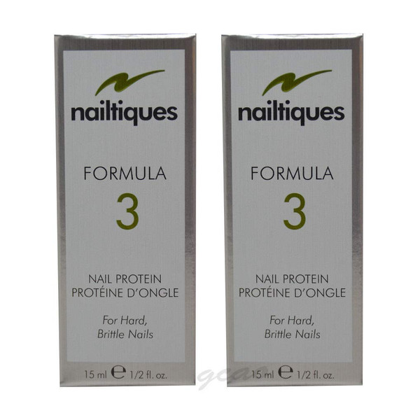 Nailtiques Formula 3 Nail Protein 0.5 oz (2 pcs)