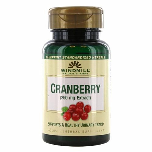 Cranberry Extract 60 Caps By Windmill Health Products