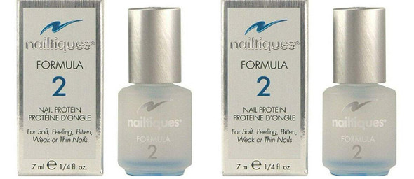 Nailtiques Nail Protein Formula 2, 0.25 oz ( Pack of 2)