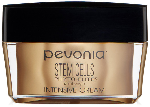 Pevonia Stem Cells Cream - Plant-Based Phyto-Elite Intensive Facial Cream - Stem Cell Skin Cream for Skin and Spa Therapy - Marine Collagen and Retinol Stem Cell Anti Aging Cream - 1.7 Oz Container