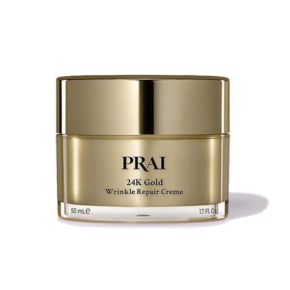 PRAI Beauty 24K Gold Wrinkle Repair Creme - Anti-Aging & Anti-Wrinkle Creme - 1.7 Oz