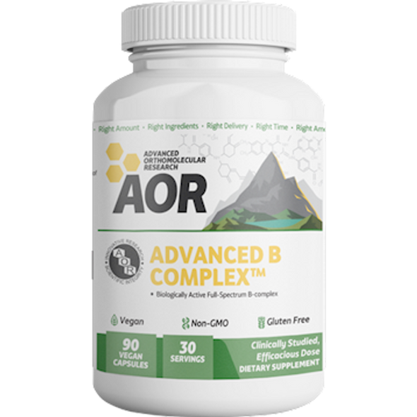 Advanced Orthomolecular Research Inc - Advanced B Complex 90 Veggie Capsules