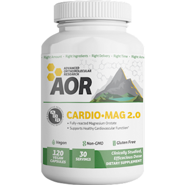 Advanced Orthomolecular Research Inc - Cardio Mag 2.0 120 Veggie Capsules