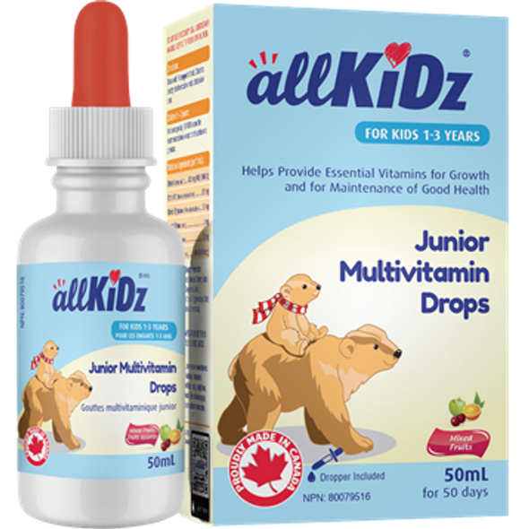 allKiDz - Junior Multivitamin Drops 1.7 fl oz