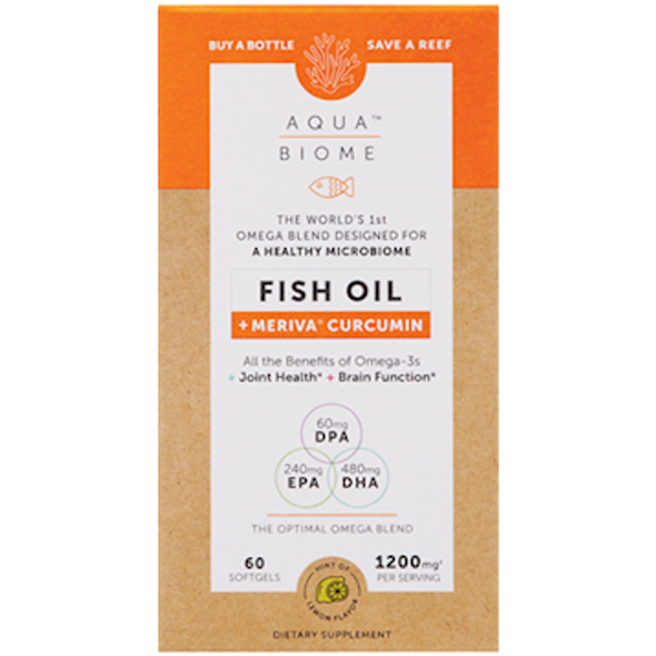 Aqua Biome - Aqua Biome Fish Oil Mer Cur 60 Softgels