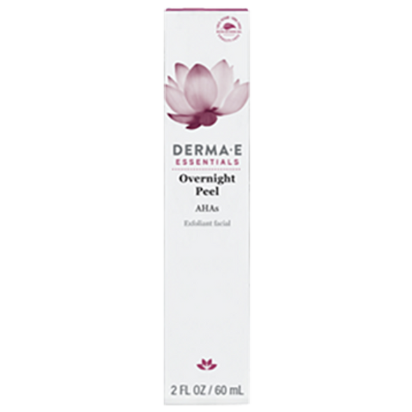 DermaE Natural Bodycare - Overnight Peel 2 oz