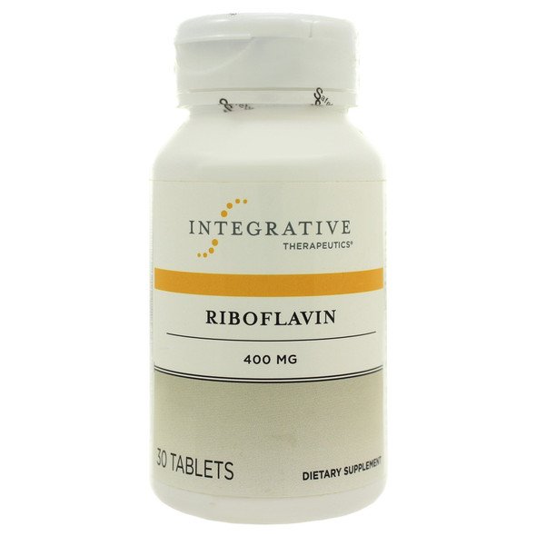 Riboflavin (Vitamin B2) 400 Mg - 30 Tablets - Integrative Therapeutics