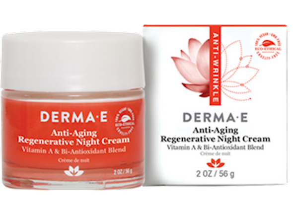 DermaE Natural Bodycare - Anti Aging Regenerative Night Cream 2 oz