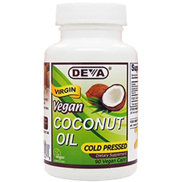 Deva Nutrition LLC - Vegan Virgin Coconut Oil 90 Veggie Capsules