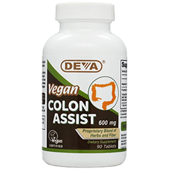 Deva Nutrition LLC - Vegan Colon Assist 90 Tablets