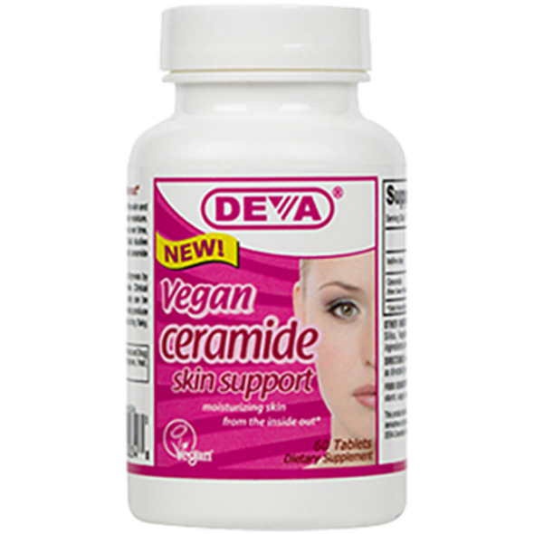 Deva Nutrition LLC - Vegan Ceramide Skin Support 60 Tablets