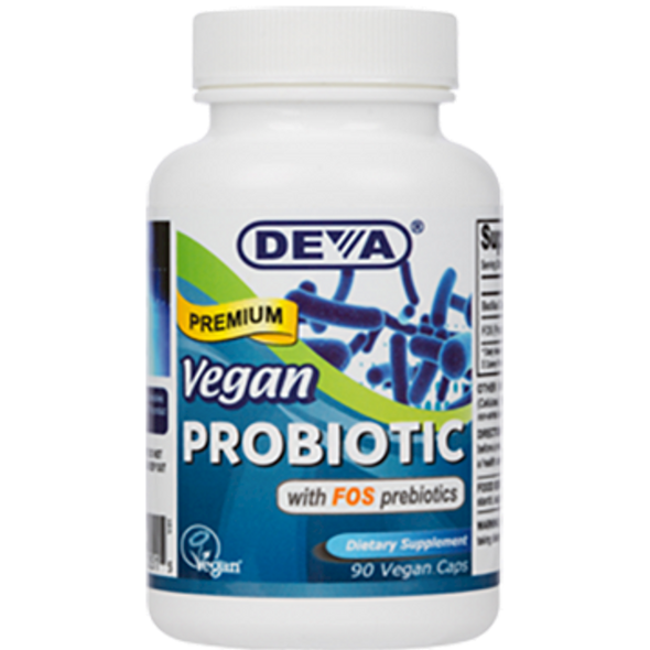 Deva Nutrition LLC - Vegan Probiotic 90 Veggie Capsules