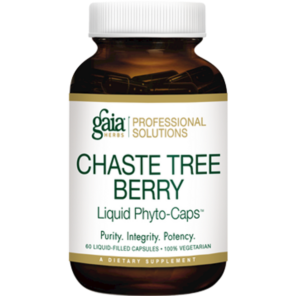 Gaia Herbs (Professional Solutions) - Chaste Tree Berry 60 Liquid Veggie Capsules