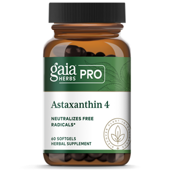 Gaia Herbs (Professional Solutions) - Astaxanthin 4 60 Softgels
