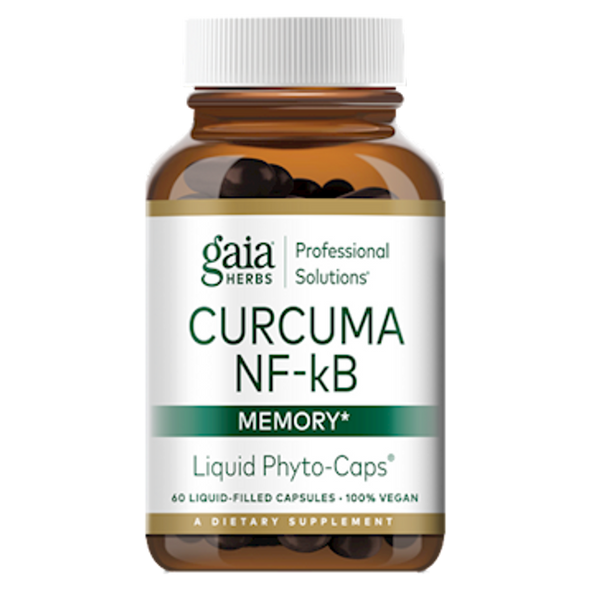 Gaia Herbs (Professional Solutions) - Curcuma NF-kB Memory 60 Liquid Veggie Capsules
