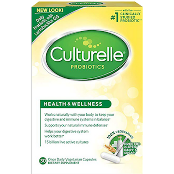 I-Health - Culturelle Health&Wellnss Veg. 30 Veggie Capsules