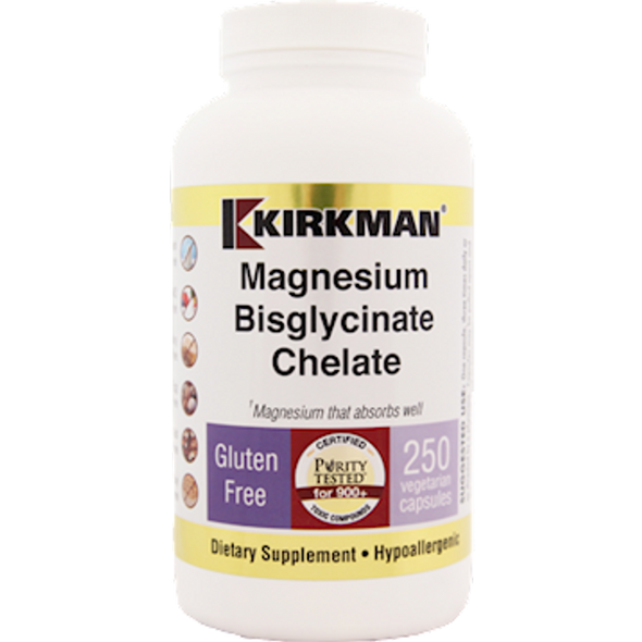 Kirkman Labs - Mag Bisglycinate Chelate 250 Veggie Capsules