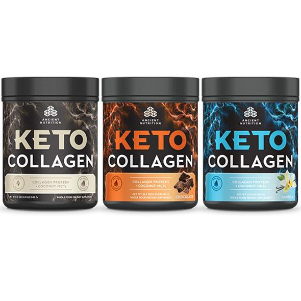 Keto Collagen Flavor 3-pack