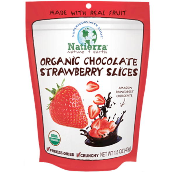 Nature's All - Chocolate Strawberry Slice Organic 1.5 oz