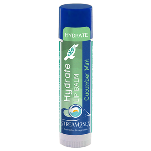 Stream2Sea - Hydrate Lip Balm - Cucumber Mint 0.15 oz