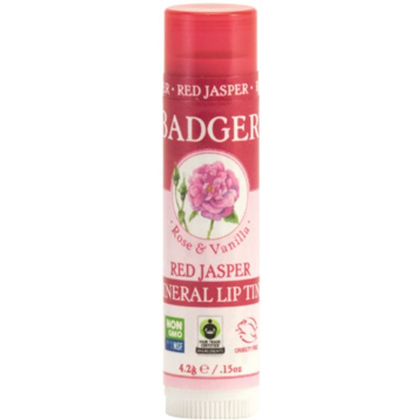 W.S. Badger Company - Red Jasper Mineral Lip Tint .15 oz