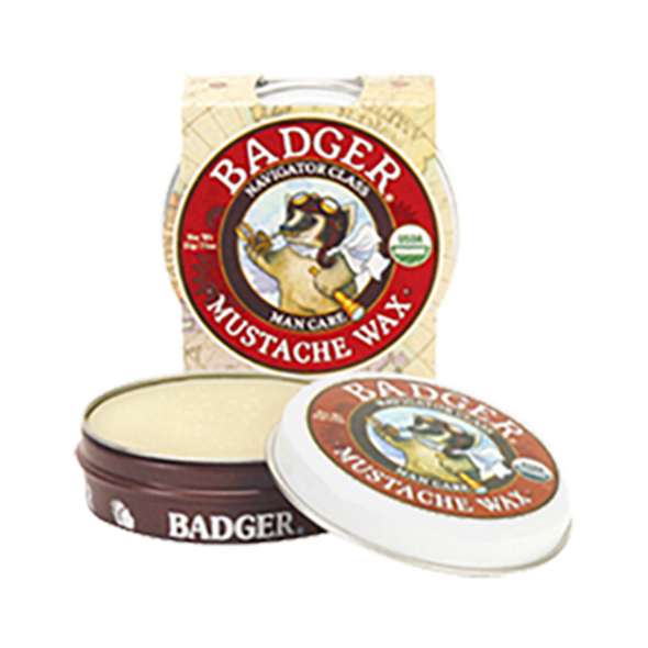 W.S. Badger Company - Mustache Wax .75 oz