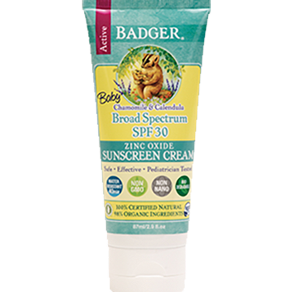 W.S. Badger Company - SPF30 Baby Sunscreen Cream 2.9 oz