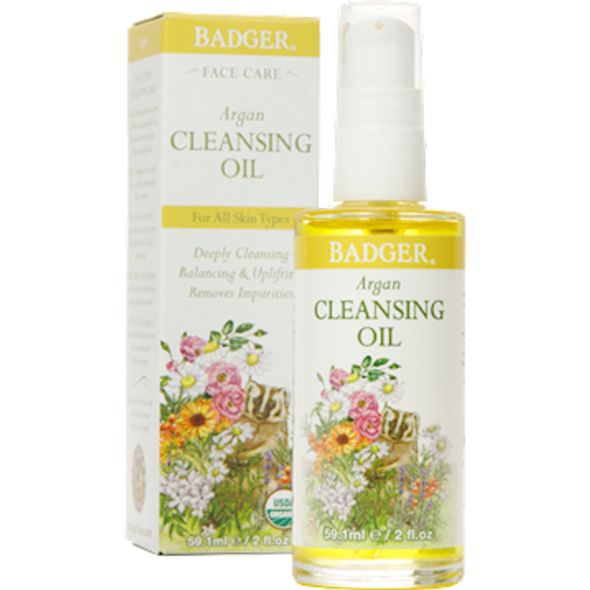 W.S. Badger Company - Argan Face Cleansing Oil 2 fl oz