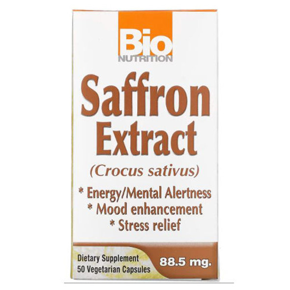 Saffron Extract 50 VEG CAPS By Bio Nutrition Inc