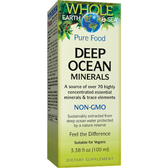 Whole Earth and Sea - Natural Factors - Deep Ocean Minerals 3.38 fl oz