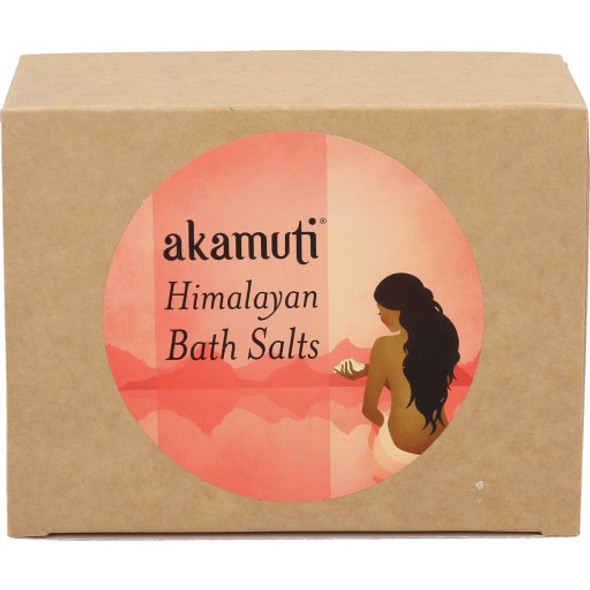 Akamuti Himalayan Bath Salt (ground) Detoxifies the Body & Softens the Skin.