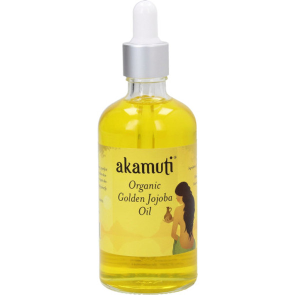 Akamuti Organic Golden Jojoba Oil Balancing care for all skin & hair types