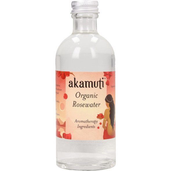 Akamuti Organic Rosewater Toning Treatment for Dry, Mature & Sensitive Skin.