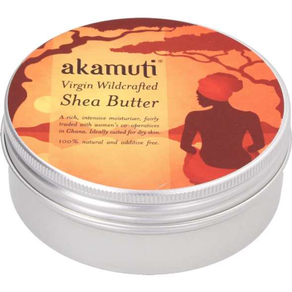 Akamuti Organic Virgin Shea Butter Natural, vitamin-rich nourishment for the skin