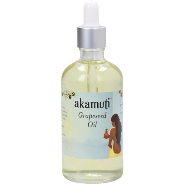 Akamuti Grapeseed Oil Moisturizing grape seed oil for the face and body