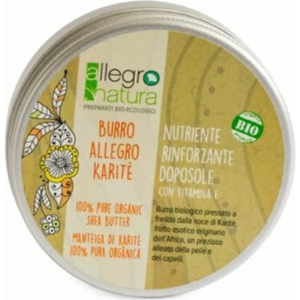 Allegro Natura Pure Organic Shea Butter Super moisture boost for your skin