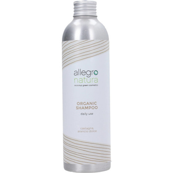 Allegro Natura Chestnut & Orange Shampoo Repairs & protects the structure of the hair